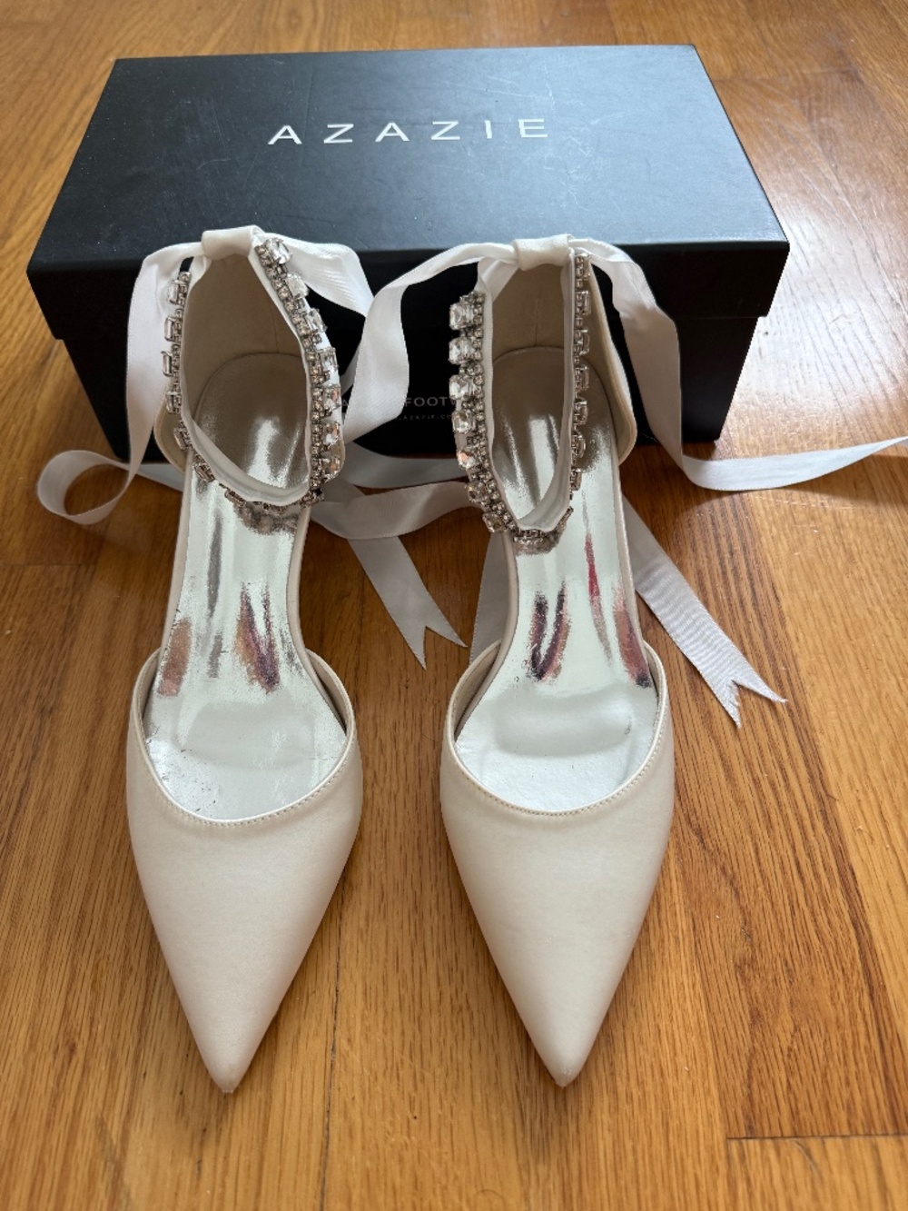Azazie wedding bridal heels